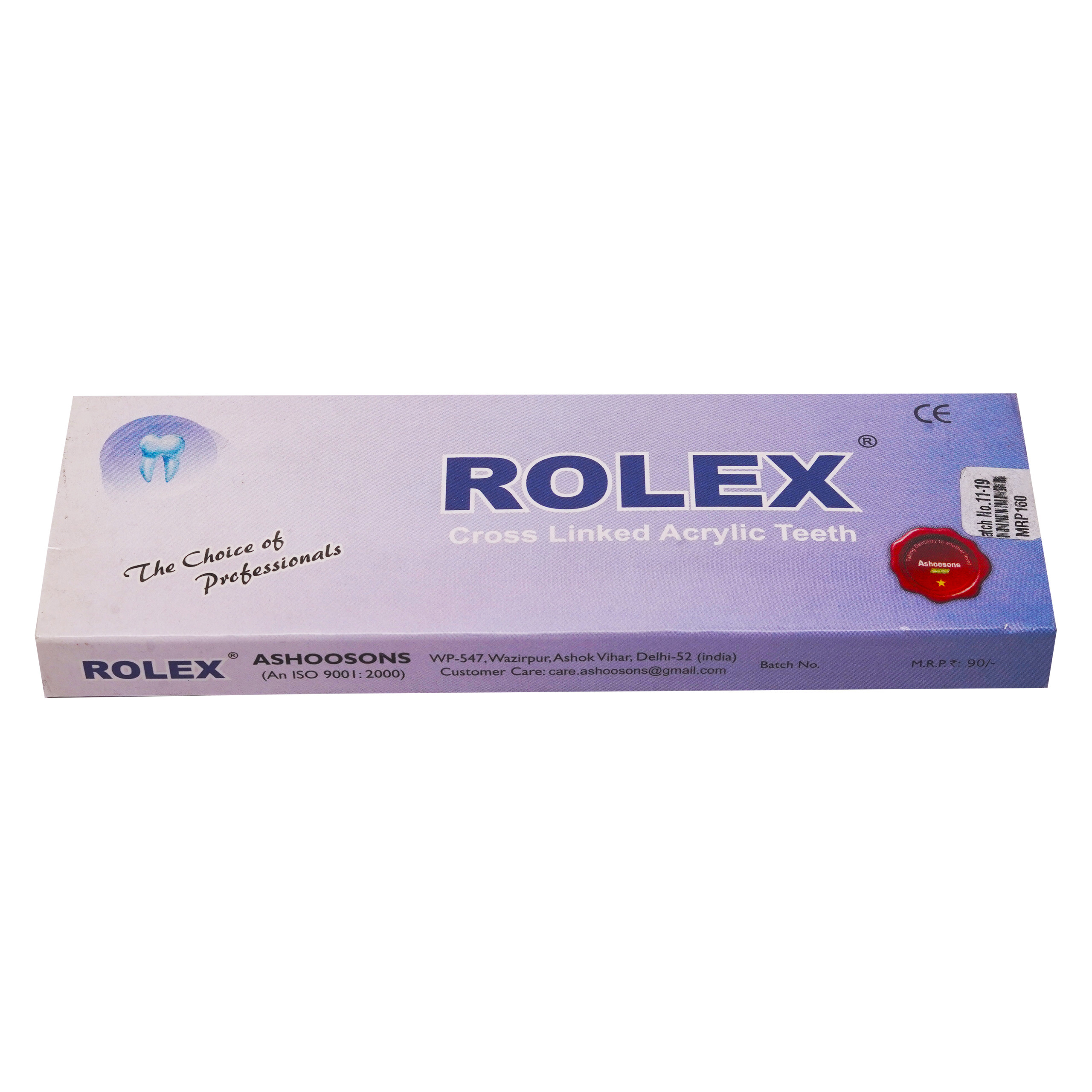 Rolex Cross Linked Acrylic Teeth (Full Set)